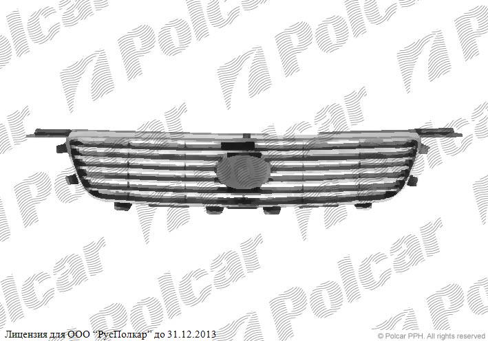 TOYOTA CAMRY ( SXV20/MCV20) 08.96 - 12.98 :Решетка радиатора (хром/чёрная)- 53111-33090