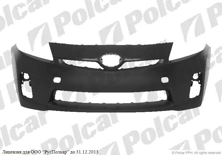TOYOTA PRIUS, 05.09- :Бампер передний (под покр., негрунтован.)- 52119-47917