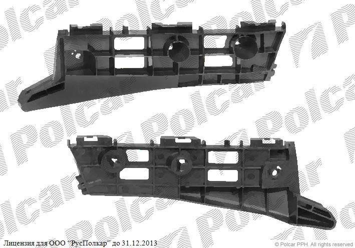 TOYOTA PRIUS 05.09- :Кронштейн бампера правый- 52115-47020