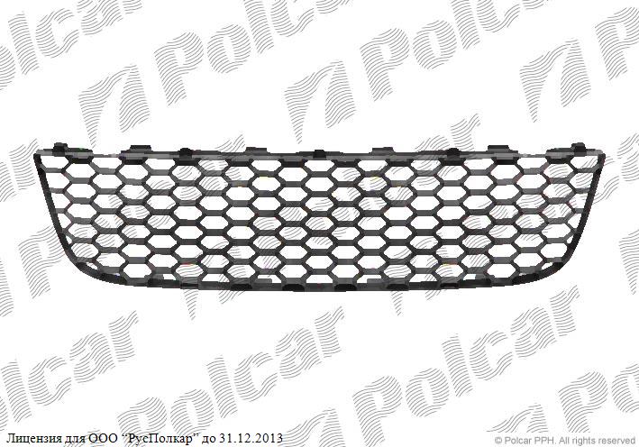 VW GOLF V (1K) 10.03 - 05.09 :Решетка в бампере центральная (GTI) TYG- 1K0853677B9B9