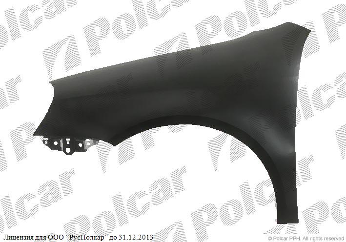VW JETTA/GOLF KOMBI (1K5/1KM) 09.05 - 09.10 :Крыло переднее левое, .07-- 1K5821021A