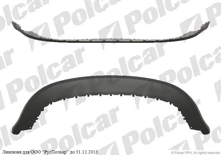 VW GOLF V PLUS (5M) 01.05 - 01.09 :Спойлер переднего бампера- 5M0 805 903 9B9