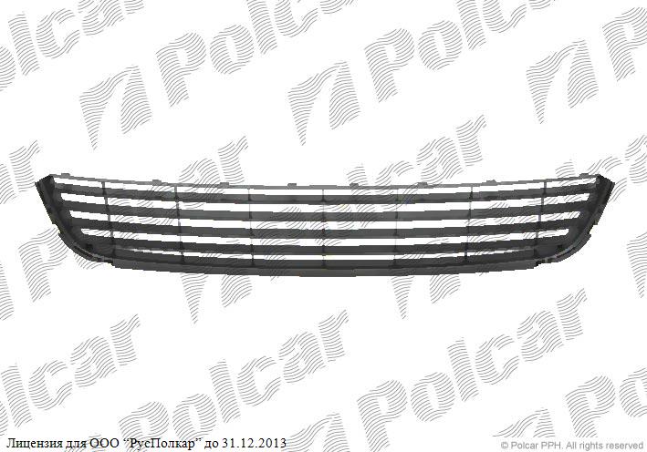 VW GOLF VI (1L) 10.08- :Решетка в бампере центральная- 5K0 853 677 A 9B9