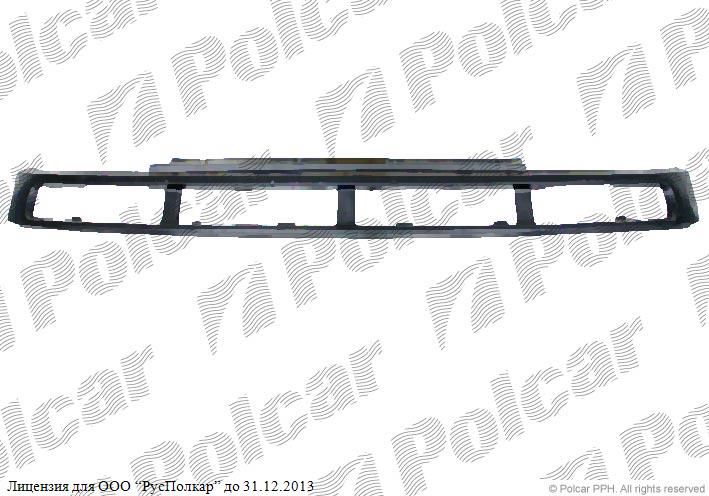 VW POLO (6N) HB 10.94 - 08.99 :Панель передняя нижняя (с отверстиями)- 6N0805592A<br />6N0805592B
