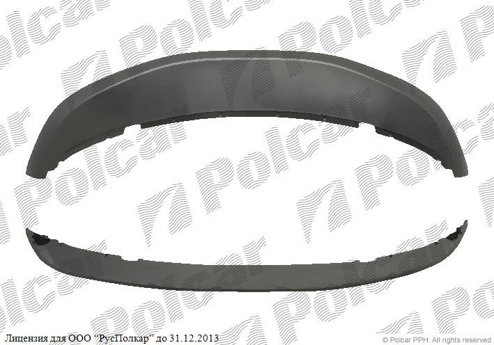 VW POLO (9N3) HB 04.05 - 08.09 :Спойлер переднего бампера- 6Q0 805 903 B 9B9