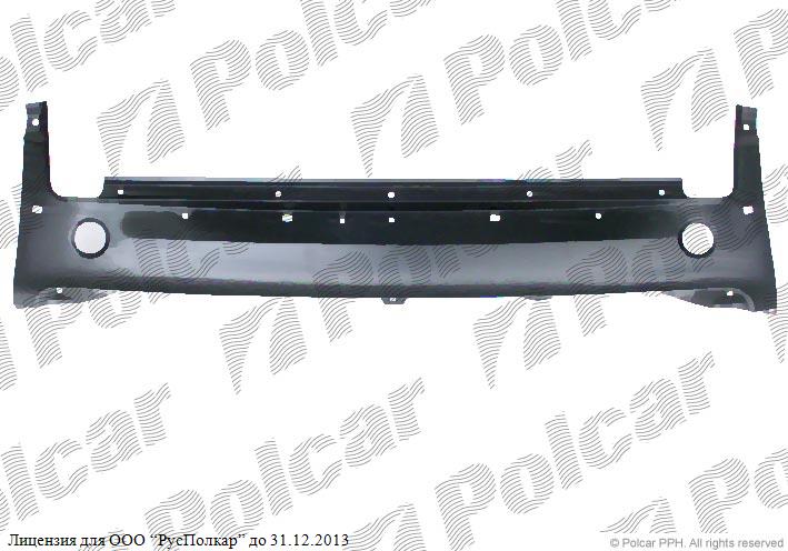 VW JETTA II (16E/19E/1G2) 02.84 - 12.91 :Панель передняя нижняя- 191805595B