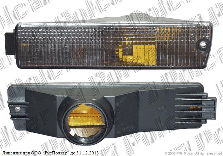 VW GOLF II (19E/1G) 83 - 92 :Указатель поворота правый (в бампере, матовый тюнинг), .90--