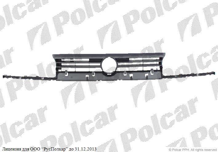 VW GOLF III (1H) (HB+комби+CABRIO) 08.91 - 04.99 :Решетка радиатора (чёрная)- 1H685365301C