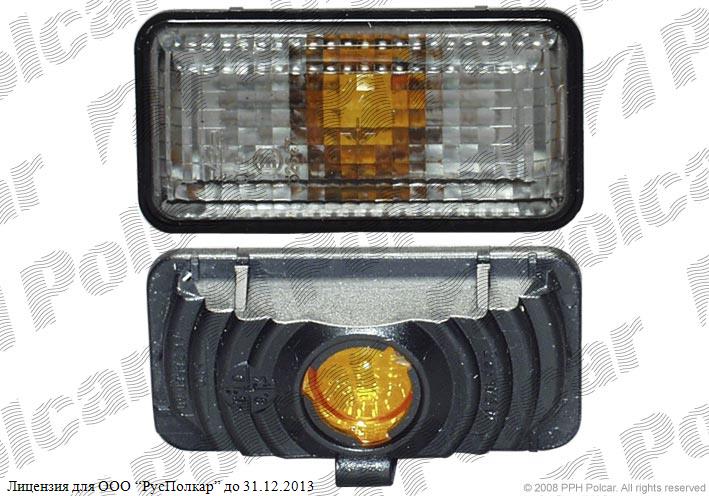 VW GOLF III (1H) (HB+комби+CABRIO) 08.91 - 04.99 :Указатель поворота боковой (матовый, прямоугольный, левый=правый), -.95- 3A0949101B