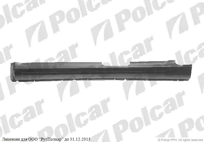 VW GOLF III, 08.91-04.99 :Порог левый 5D- 1H4809847