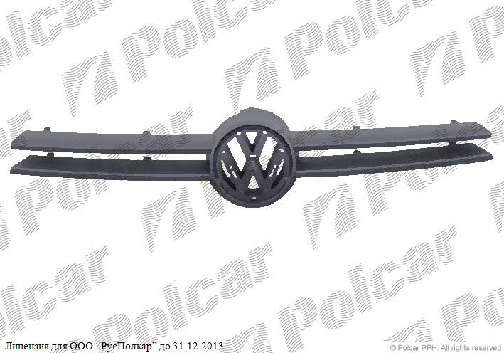 VW GOLF IV CABRIOLET (1EXO) 04.98 - 10.03 :Решетка радиатора (внешняя, под покраску), RETOV- 1J0853653AGRU