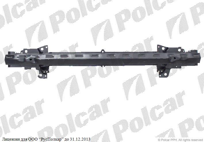 VW GOLF IV (1J) (HB+комби) 08.97 - 09.03 :Усилитель бампера- 1J0805551E