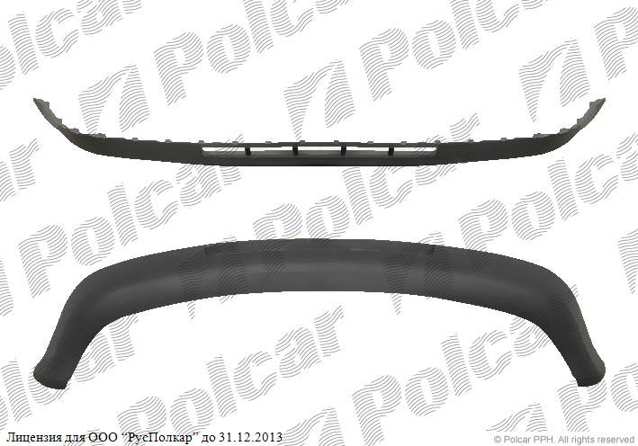 VW GOLF IV CABRIOLET (1EXO) 04.98 - 10.03 :Cпойлер переднего бампера- 1J0 805 903 BB41