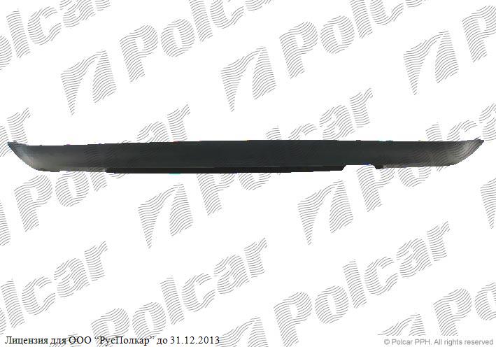 VW GOLF IV (1J) (HB+комби) 08.97 - 09.03 :Спойлер заднего бампера- 1J6807592B41