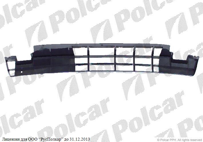 VW PASSAT SDN+KOMBI (B3 (35i)) 03.88 - 10.93 :Решетка в бампере (чёрная)- 357853677<br />357853677B