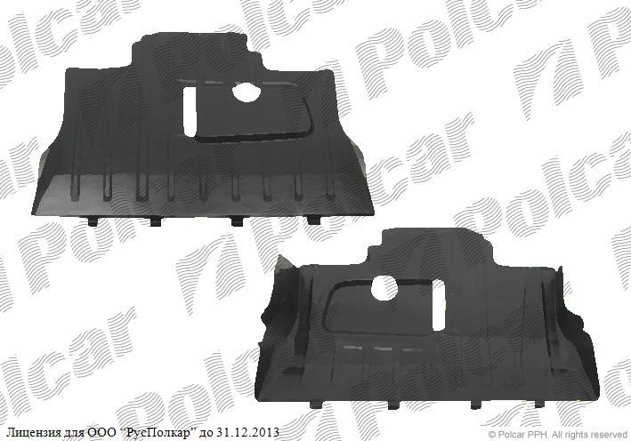 VW PASSAT SDN+KOMBI (B3 (35i)) 03.88 - 10.93 :Защита под двигатель-