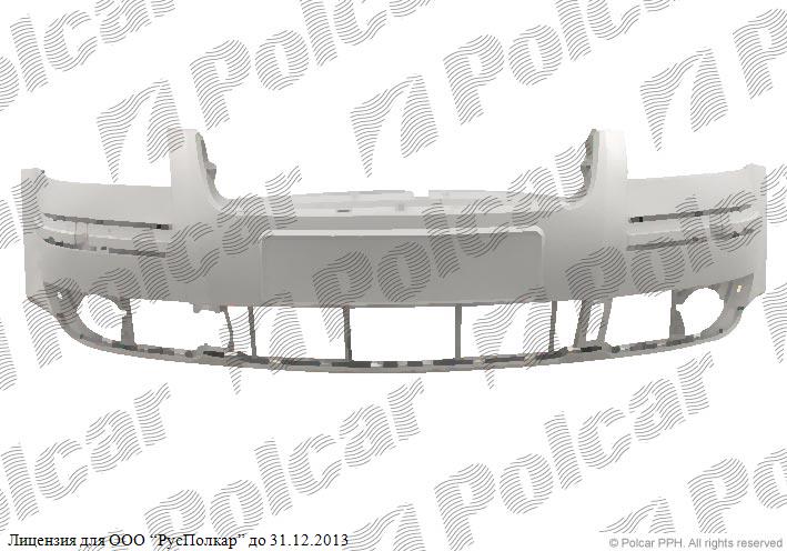 VW PASSAT, SDN+комби (B5 (3B GP)), 11.00-01.05 бампер передний- 3B0807217KGRU
