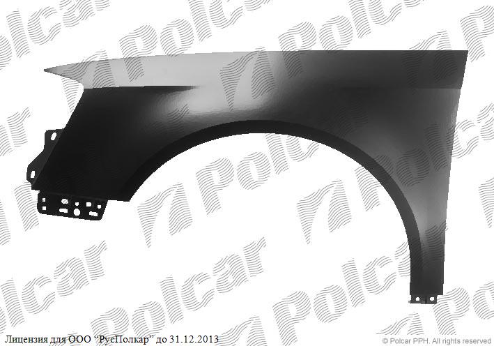 VW PASSAT SDN+KOMBI (B6 (3C)) 01.05 - 07.10 :Крыло переднее правое- 3C0821022