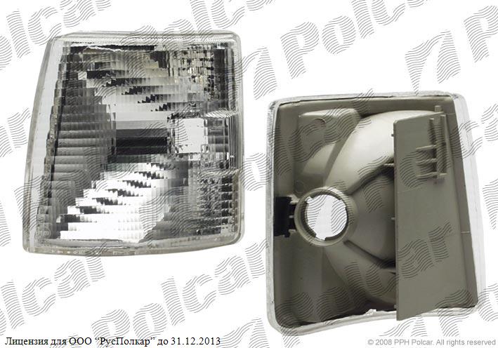 VW TRANSPORTER (T4)/CARAVELLE/MULTIVAN 07.90 - 03.03 :Указатель поворота левый (белый,с серым корпусом)-